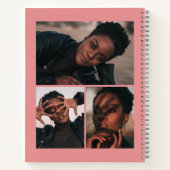 Offset Arch Pink Photo Graduation Livre d'invités (Dos)