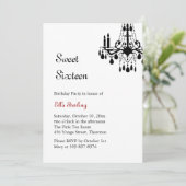 Offset Grand Ballroom Invitation d'anniversaire (b (Debout devant)