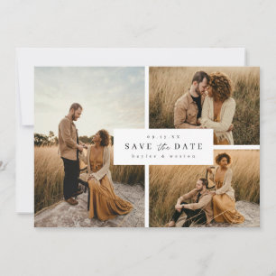 Offset raster Vormgeving Save the Date Fotokaart A