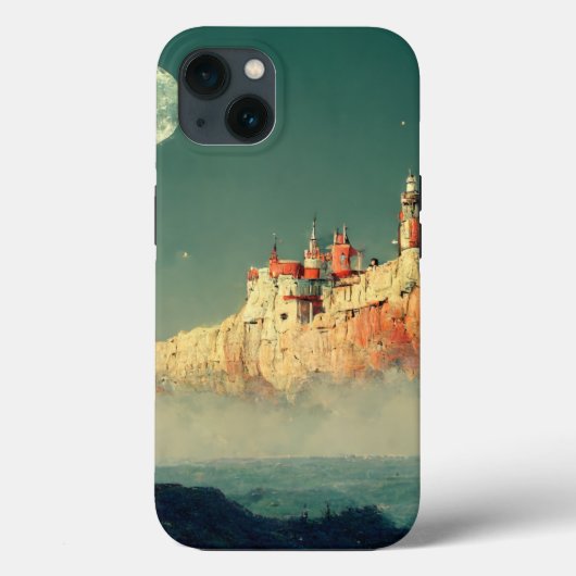 Offshore Citadel Fantasy Sci-Fi Case-Mate iPhone Case (Achterkant)