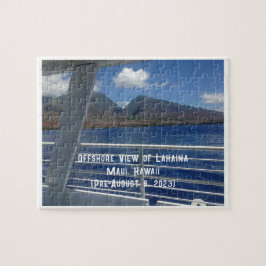 Offshore Uitzicht van Lahaina (vóór 8 augustus 202 Legpuzzel