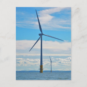Offshore Wind Boerderij Briefkaart