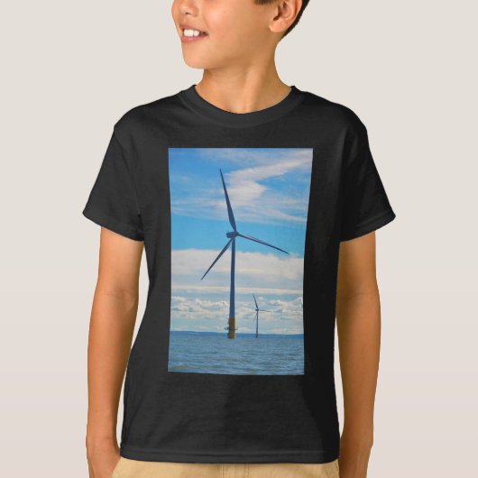 Offshore Wind Boerderij T-shirt (Voorkant)