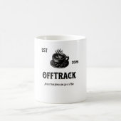 "Offtrack Coffee Mok – Adventure-Inspired Design f (Center)