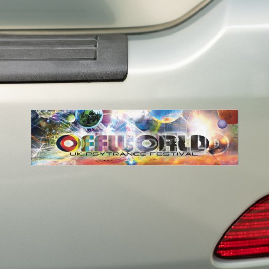 OFFWORLD Bumpersticker (Op auto)