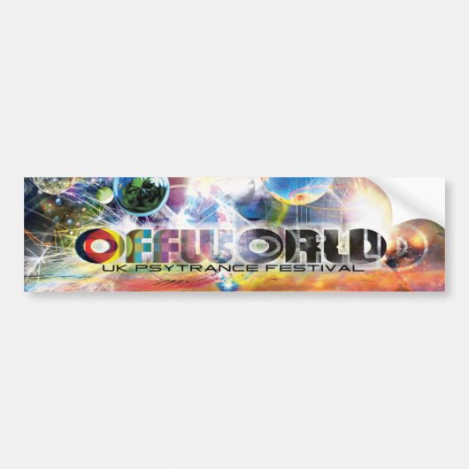 OFFWORLD Bumpersticker (Voorkant)
