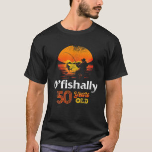 Ofishally 50 Jaar Oud Vist 50e Verjaardagsfeestje T-shirt