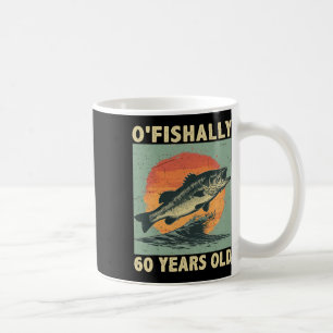 Ofishally 60 Jaar oud 1965 Vissen Visser 60ste Koffiemok
