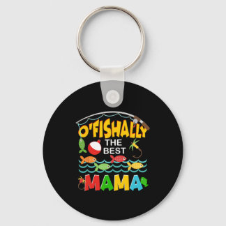 Ofishally De Beste Mama Visvrouw Schattige Moeder Sleutelhanger