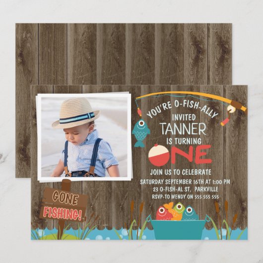 Ofishally de pêche allé une ?ère invitation (Devant / Derrière)