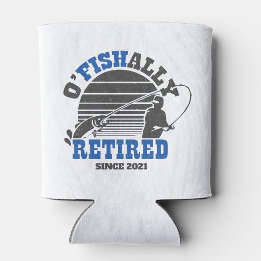 Ofishally Gepensioneerd Gevist Pensioengeschenk Bl Blikjeskoeler (Achterkant)