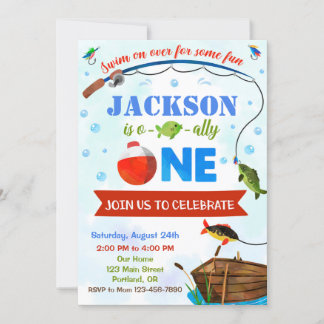 Ofish's Ofish-ally UNE invitation pour l'anniversa
