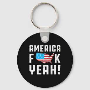 Ofjuly Amerika Ja Grappig cadeau Sleutelhanger