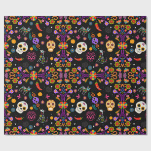 Ofrenda - Calavera Tuin Inpakpapier