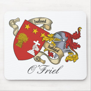 O'Friel Family Crest Muismat
