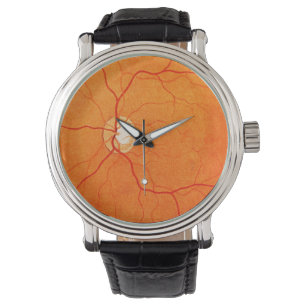 Oftalmologie Optometrie Eye Fundus Exam Watch Horloge