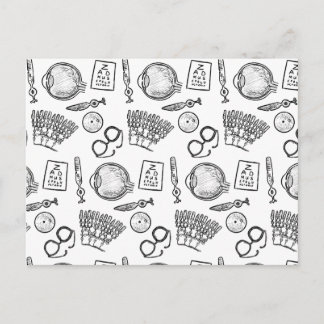 Oftalmologie Schetsen Briefkaart