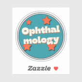 Oftalmologie Sticker (Vel)