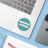 Oftalmologie Sticker (Laptop met iPhone)
