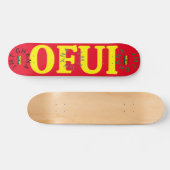 OFUI JMT GHANA 7 3/4" Planche de Skateboard (Horz)