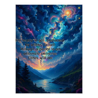 Ofwel zullen ze het doen perfect poster