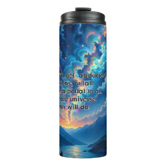 Ofwel zullen ze het doen thermosbeker