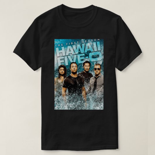 OG cast Hawaii Five0 T-shirt (Design voorkant)