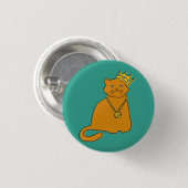 OG Cat King Ronde Button 3,2 Cm (Voorkant /achterkant)