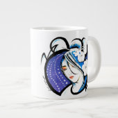 OG Graffiti Geisha Tattoo Design Extra Grote Beker (Voorkant rechts)