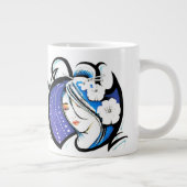 OG Graffiti Geisha Tattoo Design Extra Grote Beker (Rechts)