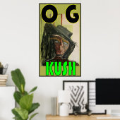 OG KUSH POSTER (Thuiskantoor)