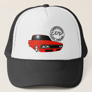 OG LUV Freak Design in het rood gegooid Trucker Pet