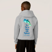 Ogburn School Mascot Pullover Hoodie - ENFANTS (Dos entier)
