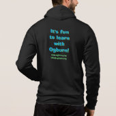 Ogburn School ritssluiting Hoodie (Achterkant)