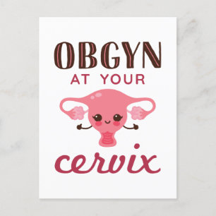 OGBYN op uw Cervix Briefkaart