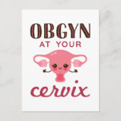 OGBYN op uw Cervix Briefkaart (Voorkant)