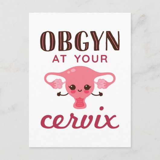 OGBYN op uw Cervix Briefkaart (Voorkant)