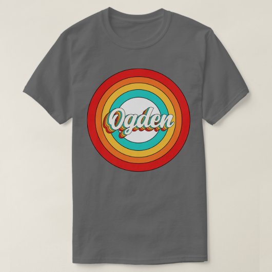 Ogden Naam Shirt Ogden Circle (Design voorkant)