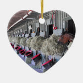 Ogden Phipps Stables Keramisch Ornament (Voorkant)