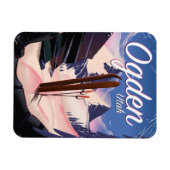 Ogden, Utah-skiposter Magneet (Horizontaal)