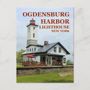 Ogdensburg Harbour Lighthouse, Briefkaart van New 