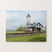 Ogdensburg Harbour Lighthouse, New York Legpuzzel (Horizontaal)