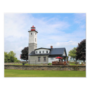Ogdensburg Harbour Lighthouse, New York Photo Prin Foto Afdruk
