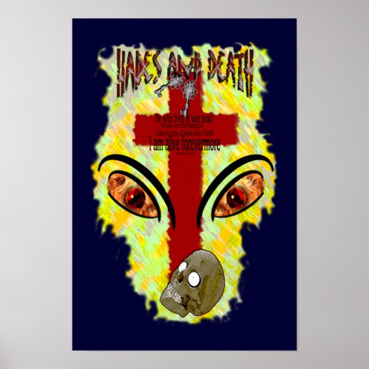 Ogen als blaasvuur - onthulling 1:14-18 poster (Voorkant)