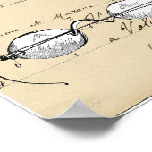 ogen Franse Briefkaart Art Print (Hoek)