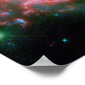 Ogen in de hemel NGC 2207 NASA Poster (Hoek)