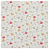 OGEN, LIPPEN EN HARTEN STOF (Swatch)