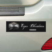 Ogen Obsidiaan Bumpersticker (Op auto)