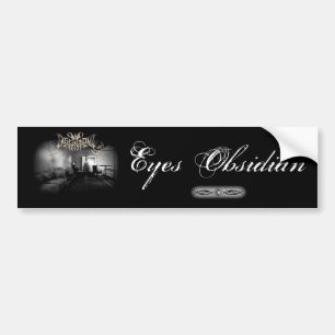 Ogen Obsidiaan Bumpersticker