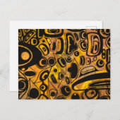 Ogen & ogen & ogen & ogen & ogen & ogen briefkaart (Voorkant / Achterkant)